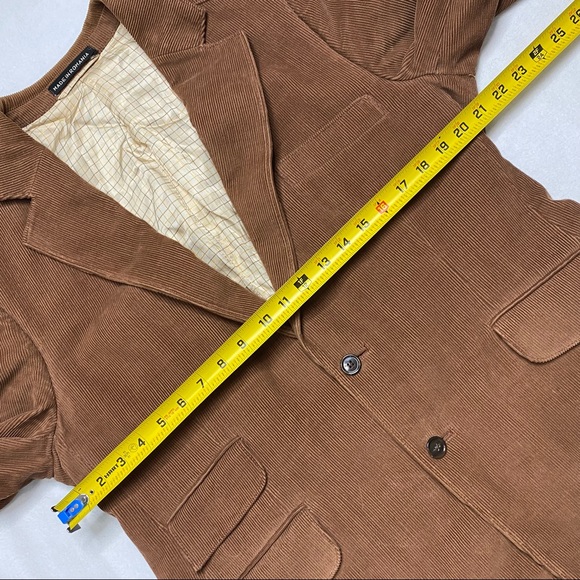 Vintage Brown Corduroy Made in Romania Sports Jacket - Picture 9 of 10